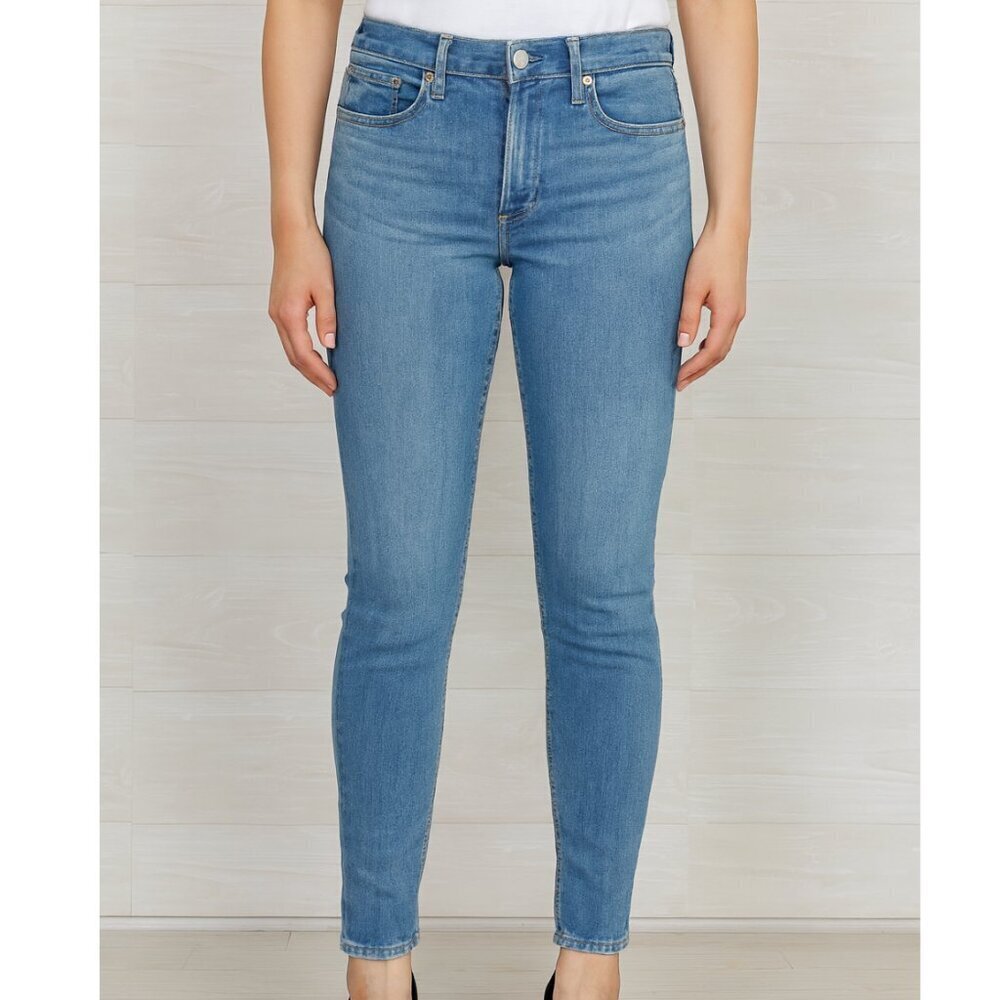 Everlane Women's Size 25 Light Blue Denim High Rise Ankle Skinny Jeans